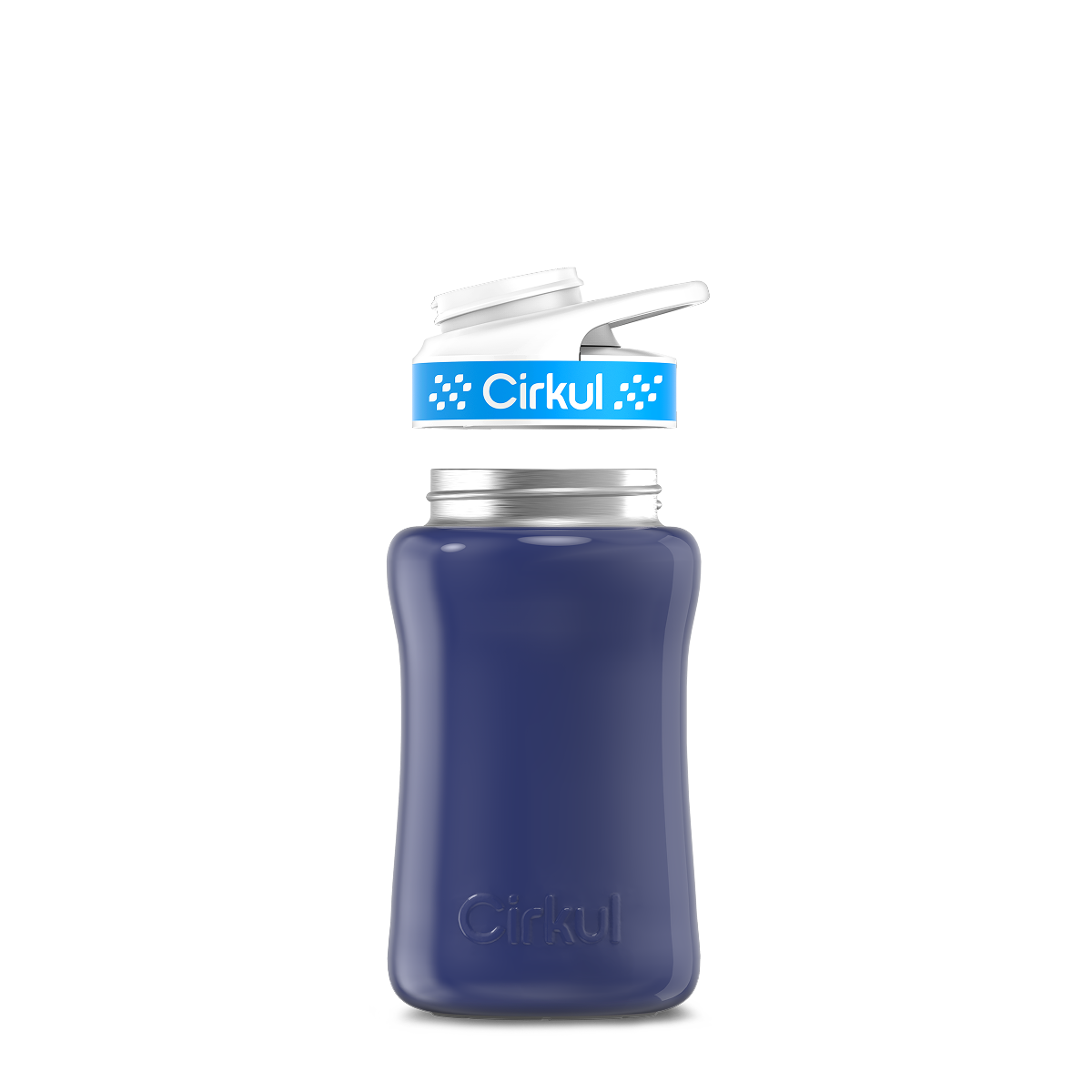 12oz. Stainless Steel Bottle & Comfort Grip Lid