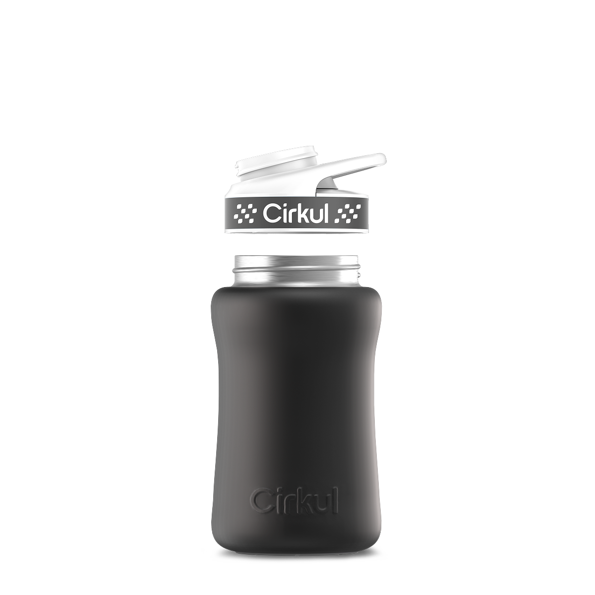 12oz. Stainless Steel Bottle & Comfort Grip Lid