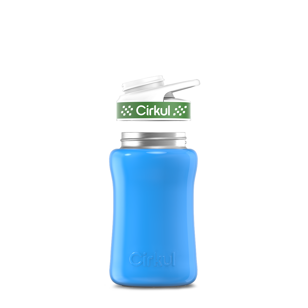 12oz. Stainless Steel Bottle & Comfort Grip Lid