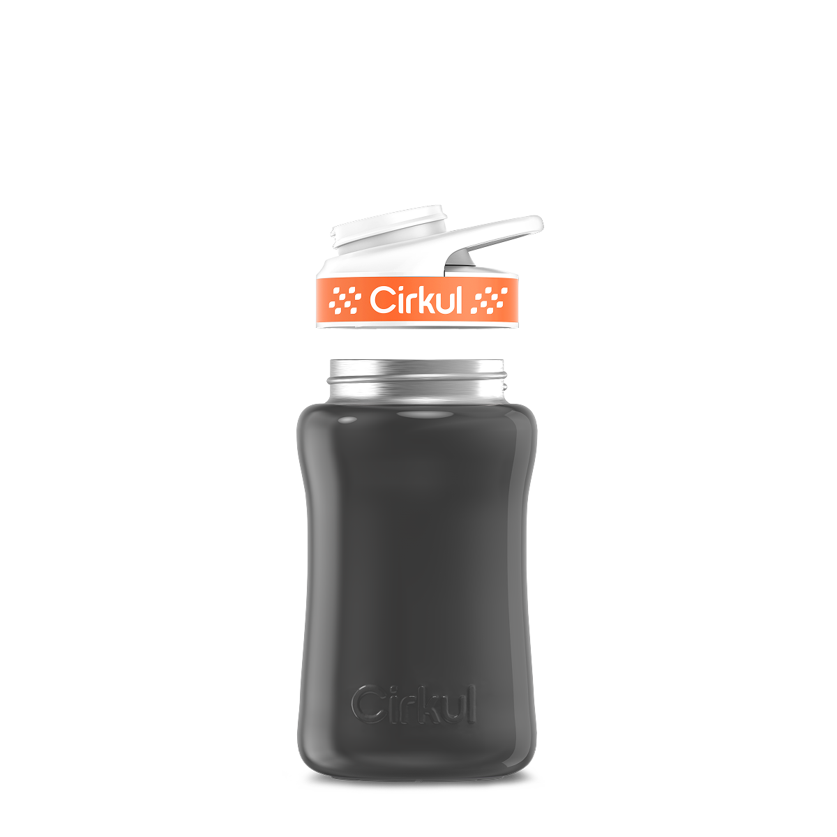 12oz. Stainless Steel Bottle & Comfort Grip Lid