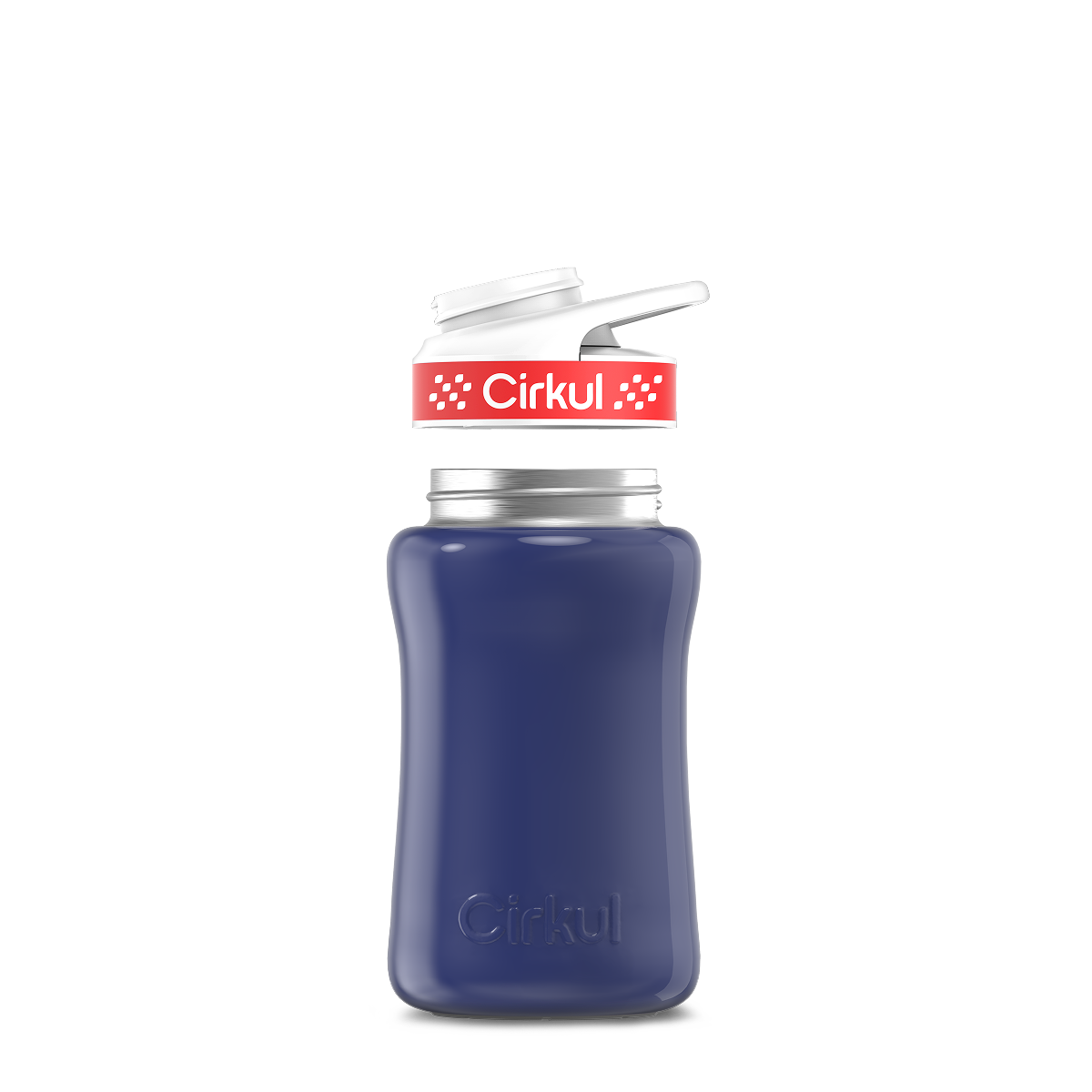 12oz. Stainless Steel Bottle & Comfort Grip Lid